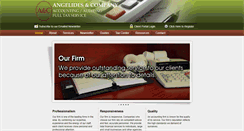 Desktop Screenshot of angelidesco.com
